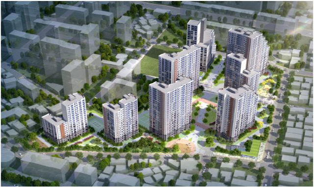 자양7구역 재건축사업을 통해 지어질 아파트 단지 조감도. /자료 제공=서울시