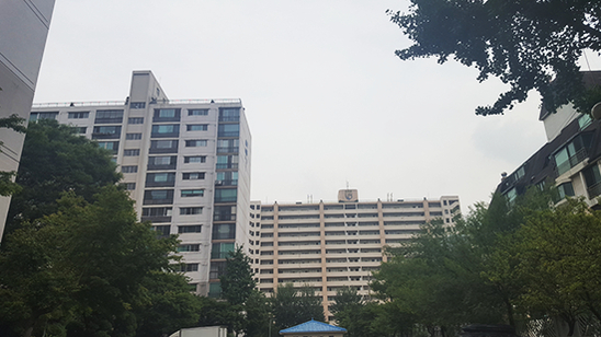 재건축이 추진되고 있는 서울 서초구 방배동 신동아아파트(앞쪽)와 삼익아파트. /김수현 기자