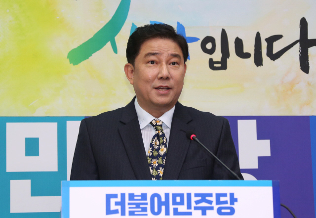 김병기 더불어민주당 의원. 이정우 기자