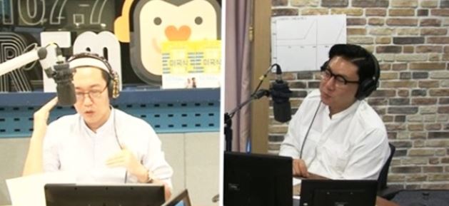 '김영철의 파워FM' 김영철, 이상민. 사진|SBS 보이는 라디오