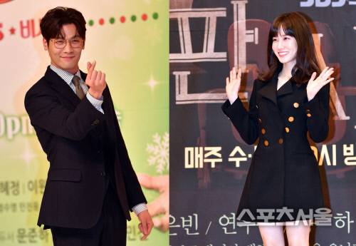 최다니엘(왼쪽)과 박은빈. 강영조기자 kanjo@sportsseoul.com