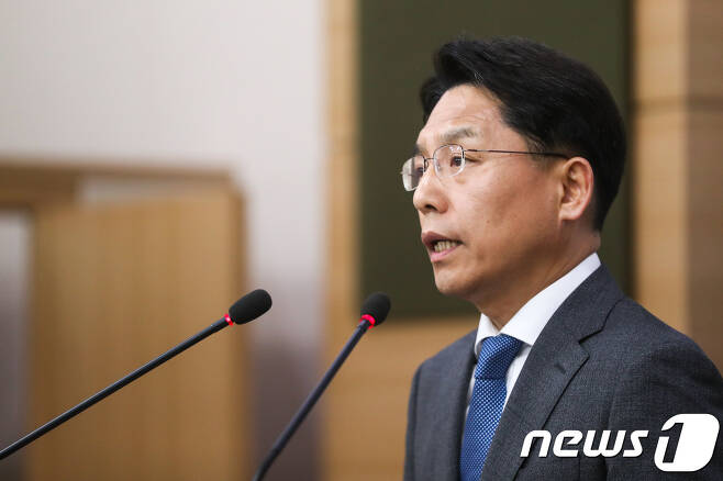 노규덕 외교부 대변인. 2018.5.24/뉴스1 © News1 성동훈 기자