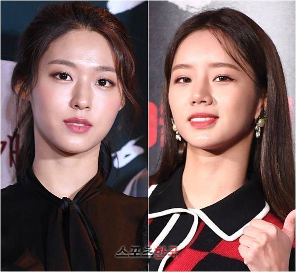 설현, 혜리/ 사진=이혜영 기자 lhy@hankooki.com