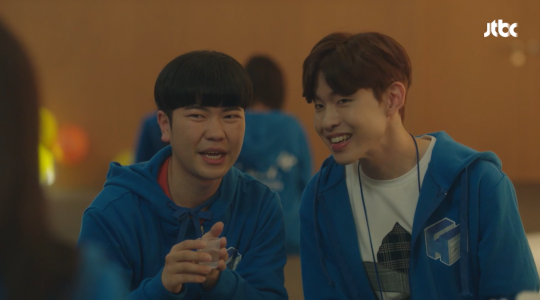 감초 역할로 재미를 높인 김은수(왼쪽)와 김도연. / ‘내 아이디는 강남미인’ 방송화면