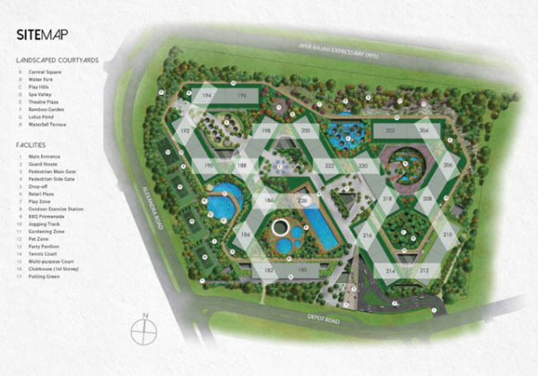 인터레이스 지상 1층에는 공원, 수영장 등을 포함한 총 8개의 주민 공용 공간이 있다. /인터레이스 홈페이지
