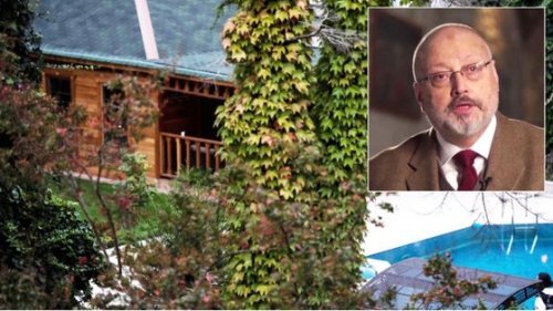 카슈끄지의 시신이 발견된 이스탄불의 사우디 총영사관저. 사진= 스카이뉴스