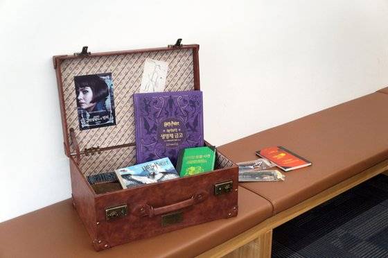 손채은 학생기자가 준비한 굿즈 등.