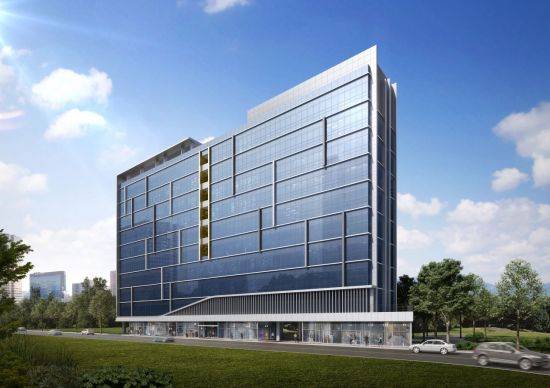 ▲용인 서천지구에 들어서는 지식산업센터 '이너매스 허브시티' 투시도