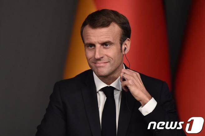 에마뉘엘 마크롱 프랑스 대통령. © AFP=뉴스1 © News1 우동명 기자