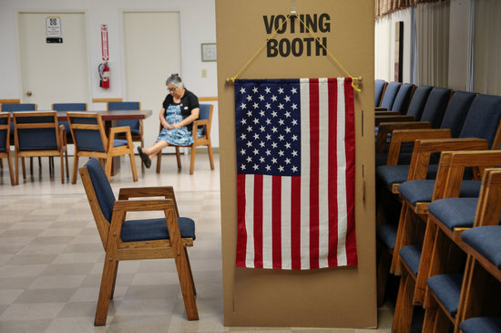 미국 중간선거 투표장. /사진=로이터