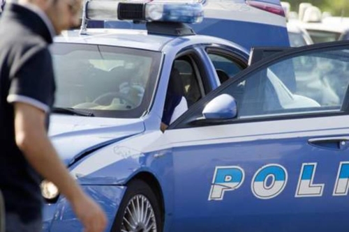 이탈리아 경찰차의 모습 [ANSA통신]