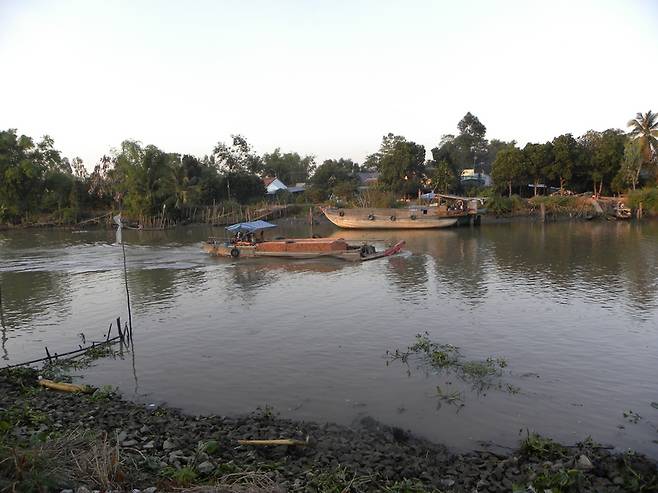 현재도 사용되는 오크에오 주변의 운하. 권오영 교수 제공