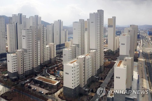 세종시 행정중심복합도시 아파트 [연합뉴스 자료사진]