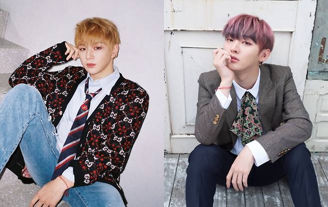 강다니엘 윤지성 강다니엘 윤지성