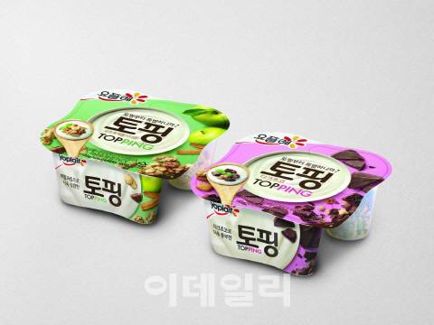 빙그레의 ‘요플레 토핑’ 제품