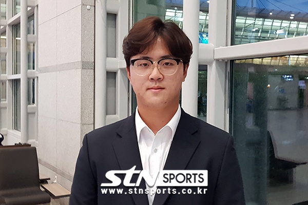 지난 9일, 스프링캠프를 마치고 귀국한 NC 김형준