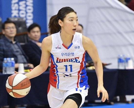 선수로 마지막 시즌을 마친 임영희. WKBL 제공