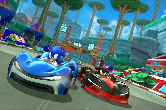 팀 소닉 레이싱 (이미지=애플)