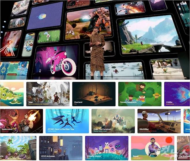 올가을 출시되는 게임 아케이드에 100여 종의 전용 게임을 선보인다. (이미지=애플)