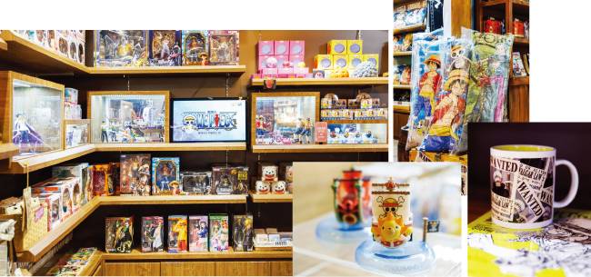 팝콘D스퀘어에서 살 수 있는 MD들.