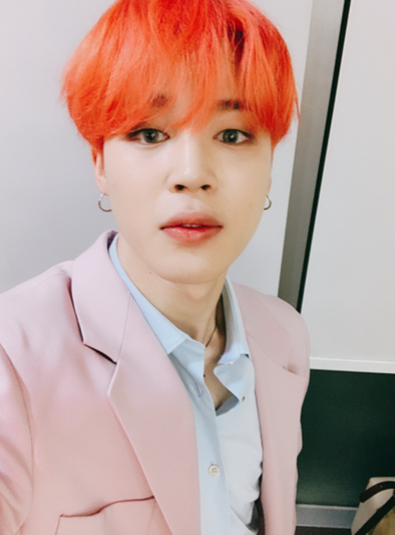 지민./사진=방탄소년단 트위터