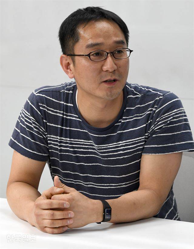 이동현 홈리스행동 상임활동가. 서재훈 기자