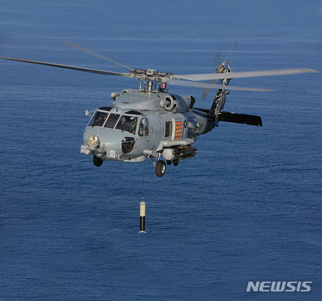 【서울=뉴시스】록히드마틴 MH-60R. (사진=뉴시스DB)