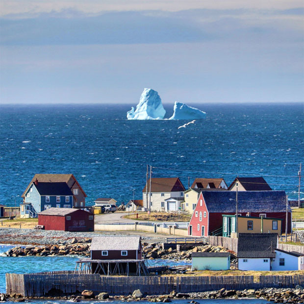 페리랜드에서 약 350km 떨어진 뉴펀들랜드주 항구도시 보나비스타에도 매년 빙산이 떠밀려온다