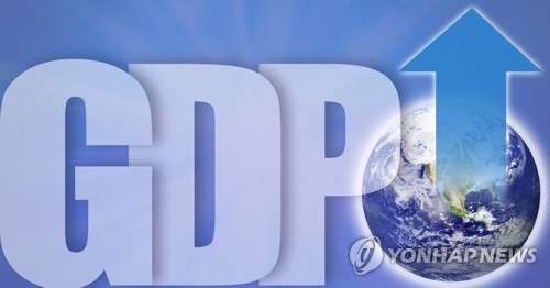 세계 국내총생산 (GDP) 성장률 상승 (PG) [장현경, 정연주 제작] 사진합성