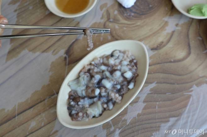 낙지탕탕이 /사진=머니투데이