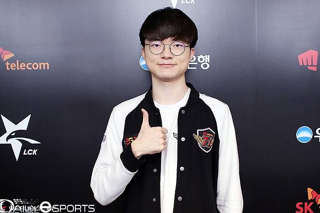 SK텔레콤 T1의 미드 라이너 '페이커' 이상혁.