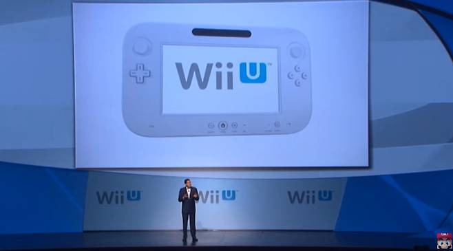 E3 2011 당시 발표된 닌텐도 Wii U