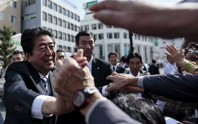 아베 신조 일본 총리 (사진=AFP)