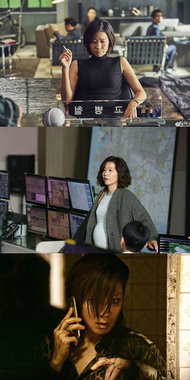 위쪽부터 '불한당' 천인숙, '뺑반' 우선영, '비스트' 춘배 역을 맡은 배우 전혜진 (사진=각 제작사 제공)