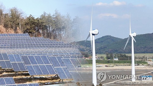 상반기 태양광·풍력 보급 52% 증가 (CG) [연합뉴스TV 제공]