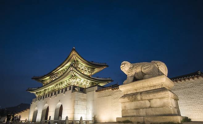 해태상과 광화문