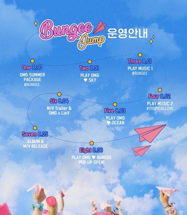 오마이걸 '썸머 패키지' /사진=WM엔터테인먼트 제공