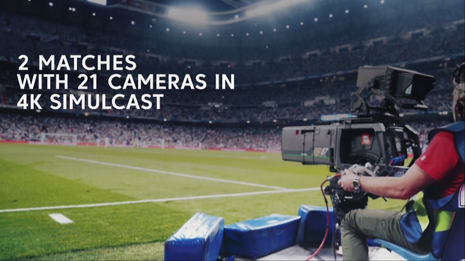 ▲ 라운드당 2경기는 4K로 제작한다 ⓒ라리가