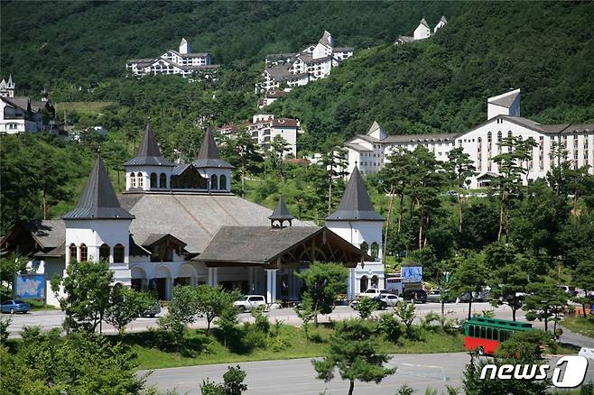 부영그룹 무주덕유산리조트 전경. © 뉴스1