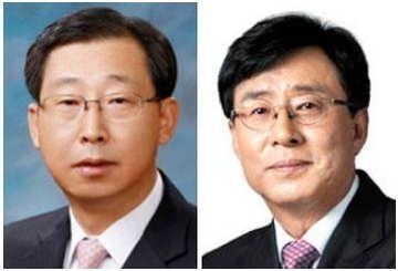 박한우 기아차 사장(왼쪽)과 안건희 이노션 사장/각사 제공
