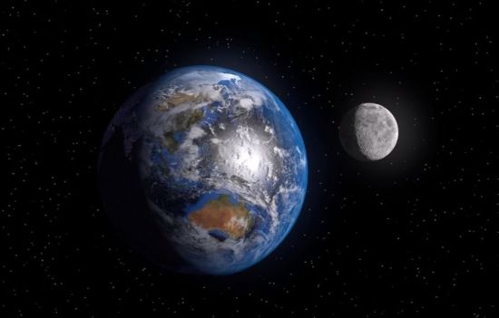 지구와 달. 인류는 달을 폭파하려는 어리석은 계획을 수립하기도 했습니다. [사진=유튜브 화면캡처]