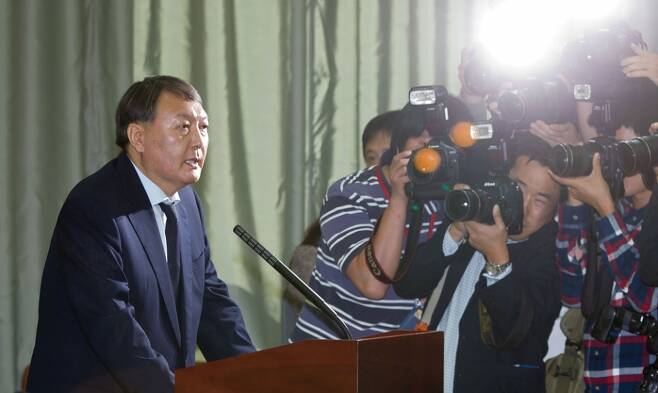 2013년 10월 국정감사에서 윤석열 당시 여주지청장이 이른바 '항명파동'을 일으켰다. ⓒ 시사저널 임준선