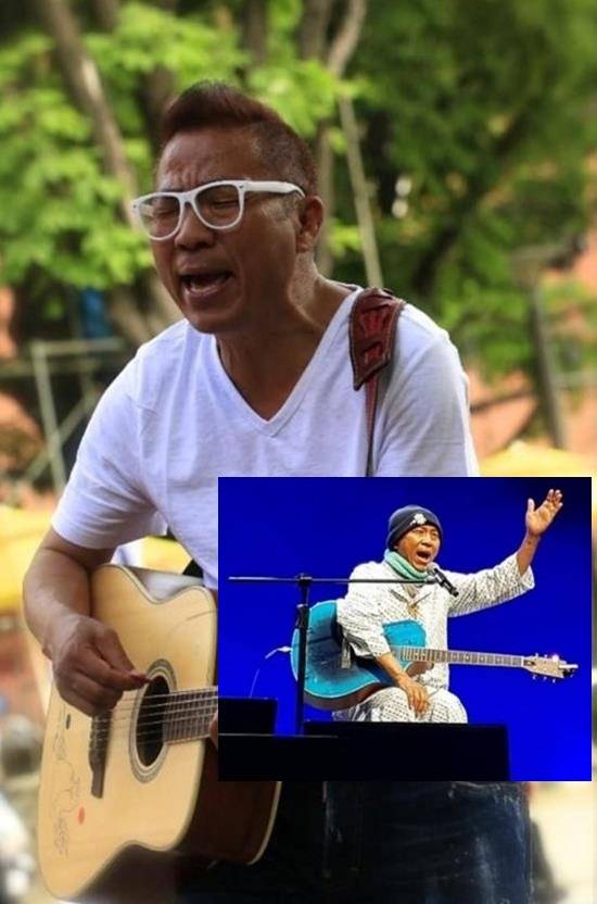 김철민은 서울 혜화동에서 30년간 통기타 거리모금활동을 벌여온 주인공으로, 지난 8월 7일 병원에서 조직 검사를 받은 뒤 폐암 4기 선고를 받았다. /김철민 SNS