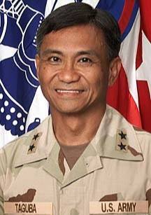 미 육군 소장 시절의 안토니오 타구바 PPALM 회장. 미 육군