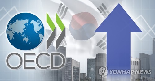 OECD 한국경제 상승 전망 (PG) [장현경 제작] 사진합성·일러스트