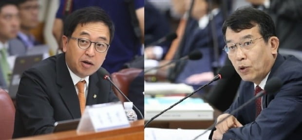 금태섭 더불어민주당 의원(왼쪽)과 김종대 정의당 의원. / 사진=연합뉴스
