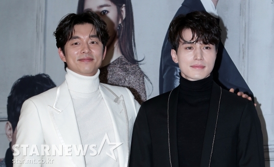 (왼쪽부터) 배우 공유, 이동욱 /사진=김창현 기자