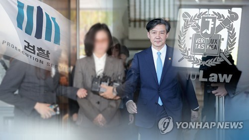 정경심 교수(왼쪽)와 조국 전 법무부 장관 (CG) [연합뉴스TV 제공]