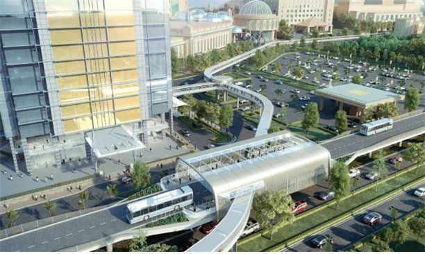 S-BRT는 교차로 입체화 등을 통해 빠른 이동을 보장한다. [자료 국토교통부]