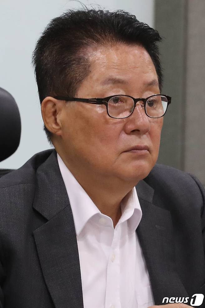 대안신당(가칭)의 박지원 무소속 의원 © News1 임세영 기자